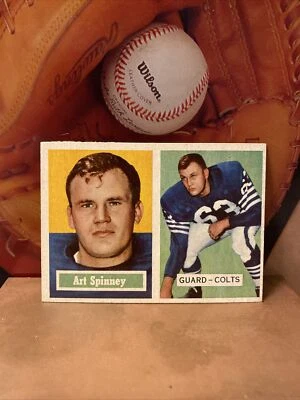 1957 Topps Set Break # 17 Art Spinney EX-EXMINT - Image 1 of 2