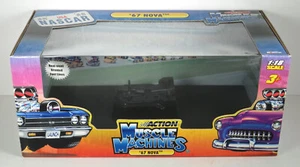 Muscle Machines Action 1:18 1967 Chevy 67 Nova Box With Base And Liner Nascar - Picture 1 of 2