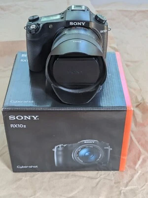 Sony Cyber-shot DSC-RX10 II 20.2MP DSC-RX10M2 Digital Camera - Black - Image 1 of 4