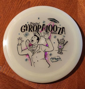 Controlador Axiom Eclipse Glow Vanish Disc Golf Gyropalooza MVP - Imagen 1 de 3