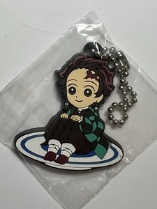 Mini cinturino portachiavi in gomma Demon Slayer KNY anime dal Giappone - Tanjiro Kamado - Foto 1 di 3