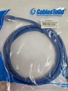 CablesToGo (C2G) 7ft Snagless CAT6A Patch Cable, Blue (27717) - Picture 1 of 1