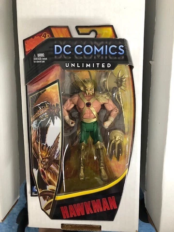 Mattel DC Comics Unlimited Hawkman 6" Action Figure The New 52 version NIB Cover