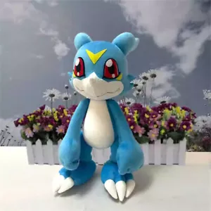 Digimon Digital Monster V-mon Muñeca de Peluche Azul 50cm Juguete de Peluche Almohada Regalo de Navidad - Imagen 1 de 5