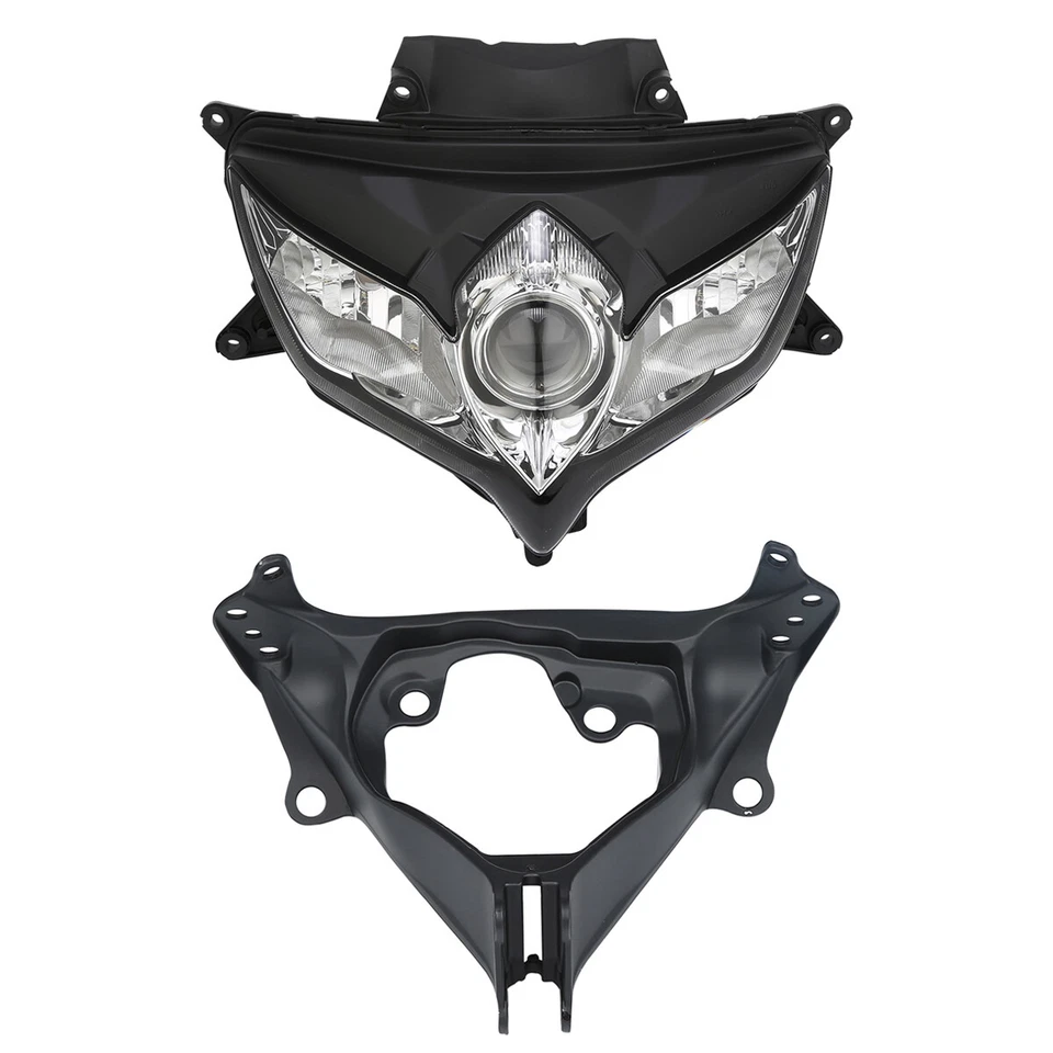 Conjunto de faros carenado soporte apto para Suzuki GSXR600 GSXR750 2008-2010 Foto 1 de 4