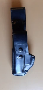 Polizei Pistolentasche-holster Pendelholster Leder schwarz für Linksschützen - Bild 1 von 8