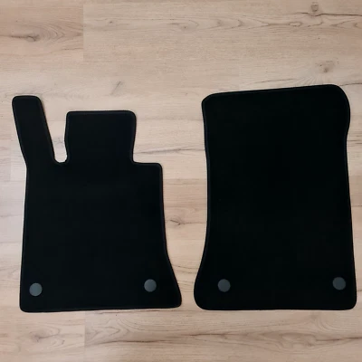 Front Car Mats Velour for Mercedes Benz GLK 2008-2015 Waterproof Carpet Liners - Image 1 of 4