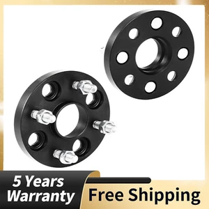 2pcs 15mm 4x100 to 4x100 54.1mm M12x1.5 Wheel Spacers For Mazda Miata Scion iA - Picture 1 of 12
