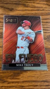 Mike Trout 2022 Select En Fuego Silver Prizm Insert Card #EF5 - Picture 1 of 2