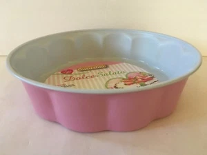 Pink Cake Tin Baking Pan Guardini 10 Inches New - Picture 1 of 3