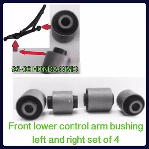 4 PIECES OF FRONT LOWER CONTROL ARM BUSHING FOR HONDDA CIVIC (1992-2000) NEW  - Bild 1 von 1