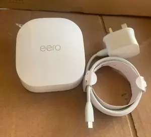 Amazon EERO 6 N010001 DUAL-BAND MESH Wi-Fi ROUTER WHITE - Zdjęcie 1 z 2