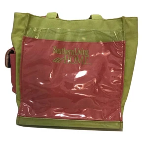 Southern Living at Home Large Multicolor Spring Summer Fabric Tote Purse Bag - Picture 1 of 12