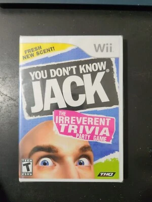 You Don't Know Jack Nintendo Wii Irreverent Trivia Party Game Brand New Sealed - Image 1 of 2
