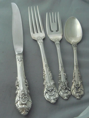 Wallace Sir Christopher Sterling Silver Four Piece Setting Cover