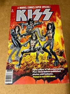 Póster de cartulina de cómic Kiss Marvel 12" x 18" - Imagen 1 de 1