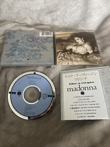 Madonna – Like A Virgin Blue Face Japan Target CD 1984 32XD-102 11A8 No Obi - Picture 1 of 3