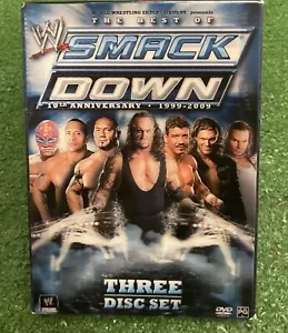 WWE: The Best of Smackdown - 10th Anniversary 1999-2009 (DVD, 2009, 3-Disc Set) - Imagen 1 de 4