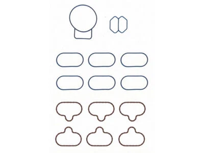 Juego de juntas de colector de admisión Felpro 81355VF para Mazda Tribute 2001-2004 Foto 1 de 2