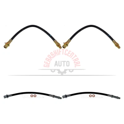 Manguera hidráulica de freno Dorman delantero trasero 4 piezas para Cadillac Calais 1965-1967 1968 Foto 1 de 4