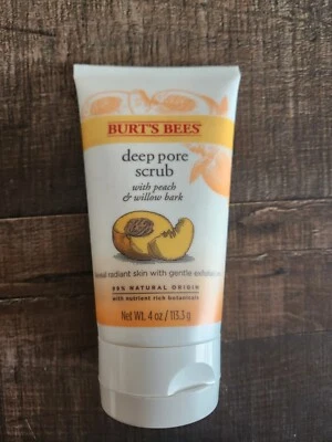 burts bees deep pore scrub 4 oz NEW - Image 1 of 3