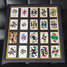 Taro Okamoto Original Art Playing Card 2 Type Set Used Very Good