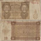 Kroatien 10 Kuna 1941 P-5a Banknote Europa Währung #5323