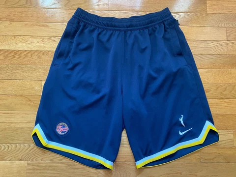 Nike Indiana Fever WNBA Adult Sz L Pockets Dri-Fit Shorts Mens Sz L Nike Cover