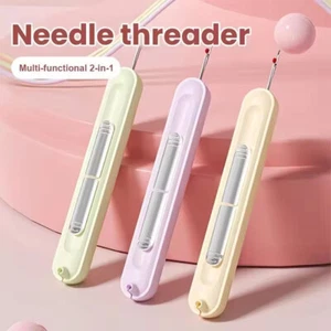 2 in 1 Needle Threader Seam Ripper, Needle Threading Seam Kit Seam Ripper Tool - Picture 1 of 20