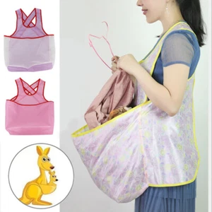 Delantal de lavandería Delantal de tela Oxford Bolsillo grande Hogar Balcón Colgante Ropa Delantal - Imagen 1 de 14