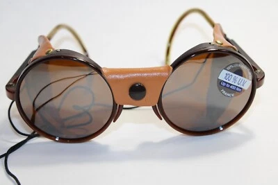 Excelentes gafas de sol retro años 80 vintage Bolle Designer Francia redondas glaciar 8231 Foto 1 de 4