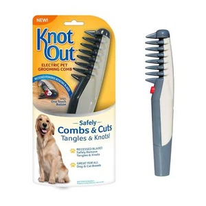 Electric Pet Grooming Comb Remove Knots & Tangles - Picture 1 of 2