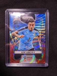 2018 Panini Red Blue Wave Prizm World Cup #213 Jose Gimenez - Picture 1 of 2