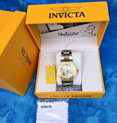 NIB RARE Invicta Character Collection Garfield Women's Watch model 24870 - Image 1 of 4
