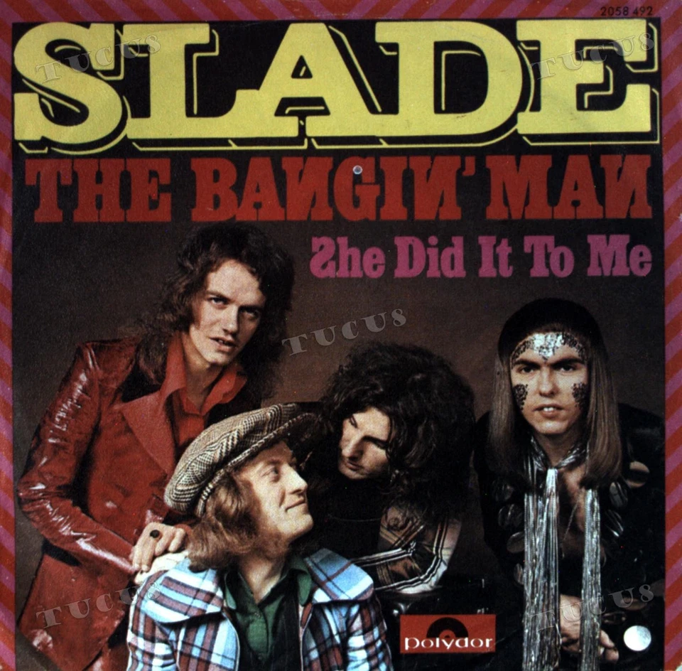 Slade - The Bangin' Man 7" (VG/VG) .* - Image 1 of 1