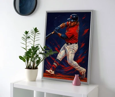 Jose Ramirez Poster or Canvas - Cleveland Guardians Wall Art - Image 1 of 4