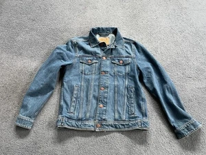 Herren Jeansjacke langarm / blau / Gr. M / Freizeit / Modern / Westernstyle - Bild 1 von 5