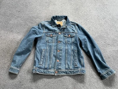 Herren Jeansjacke langarm / blau / Gr. M / Freizeit / Modern / Westernstyle - Bild 1 von 4