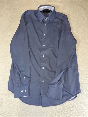 Report Collection Men’s  Slim Fit Dress Shirt X4 Stretch 15.5 34 Performance M - Image 1 of 4