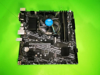 MSI B460M PRO-VDH Motherboard Bundle LGA 1200, Intel i5-10400 / 8GB Bundle - Image 1 of 4