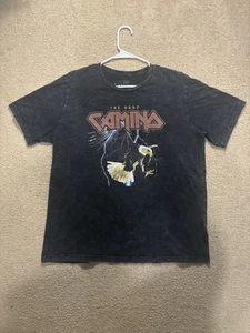 The Band Camino T-Shirt Mens XL Lightning Eagle Graphic Rock Band Tee Black - Picture 1 of 6