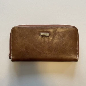 Rosetti Brown Zip Around Wallet - Foto 1 di 3