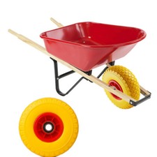Schubkarrenrad Vollgummi Ersatzrad PU Luft Gartenkarre Achse Flege 3.00-4