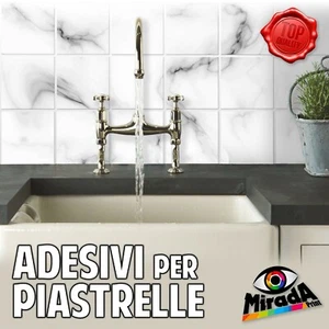Adhesivos Decorativos Para Azulejos PVC Mármol Cocina Baño Muebles Carrara Top - Imagen 1 de 14