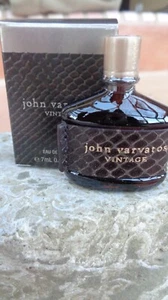 JOHN VARVATOS Vintage Eau De Toilette Mini 0.25oz / 7ml New In Box - Picture 1 of 2