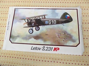 Kovozavody Avion Letov S.231 Kp , 1:72 Nva , Urss , Cccp , Komplettter Kit - Photo 1 sur 3