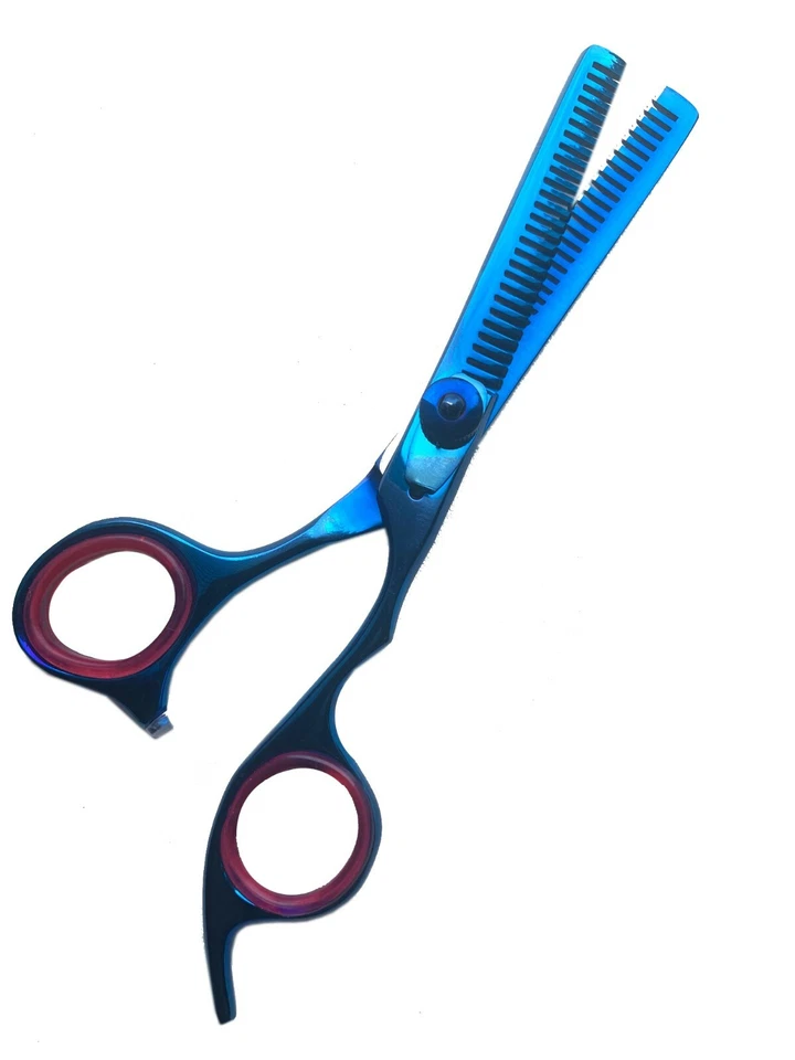 3BTH2B Professional Blue Titanium Hair Thinning Dressing Shear Scissor 6.5"  - Image 1 of 1