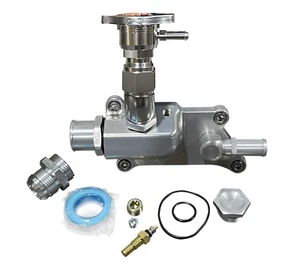 Serie K Carcasa Refrigerante Superior Sensor de Temperatura Relleno Codo Manguera Cuello K20Z3 K24 16AN - Imagen 1 de 9