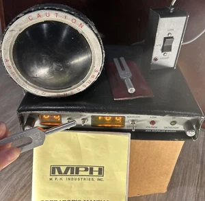MPH Industries K-55 Doppler Radar, K-55X Antenna, Tuning Fork, Remote, Manual - Picture 1 of 14