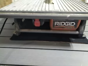 RIDGID R4021 7 inch 6.5Ah Table Top Wet Tile Saw - Picture 1 of 3